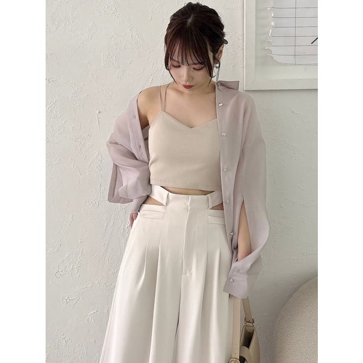 サイドオープンパンツ | dazzlin | 詳細画像23 