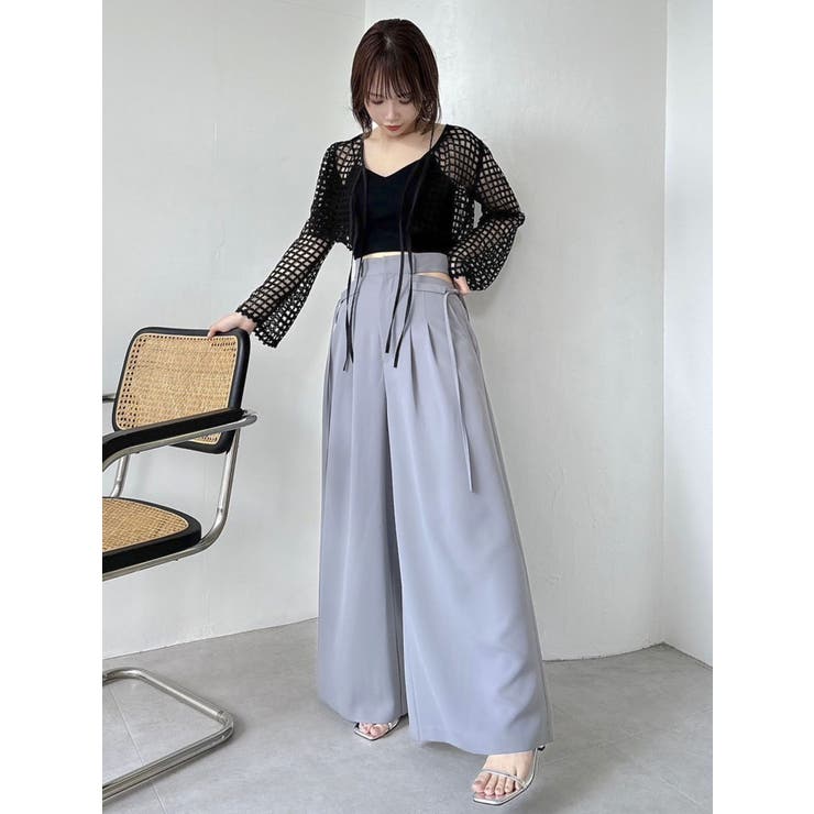 サイドオープンパンツ | dazzlin | 詳細画像24 