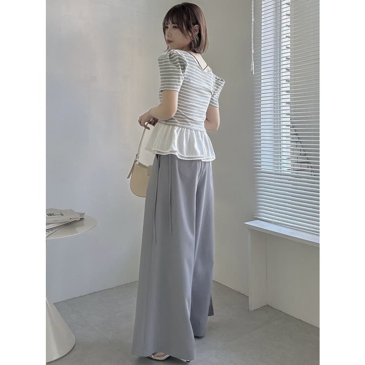 サイドオープンパンツ | dazzlin | 詳細画像33 