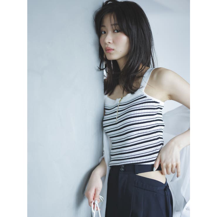 サイドオープンパンツ | dazzlin | 詳細画像4 