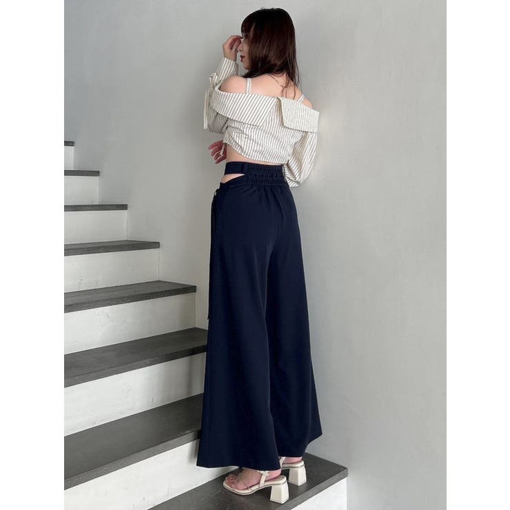 サイドオープンパンツ | dazzlin | 詳細画像8 