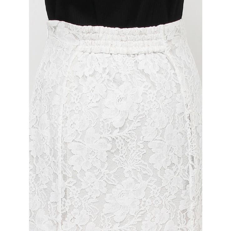 チュールレイヤードレースマーメイドスカート | dazzlin | 詳細画像45 