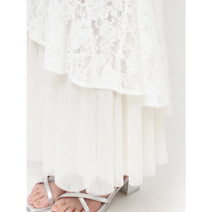 チュールレイヤードレースマーメイドスカート | dazzlin | 詳細画像46 