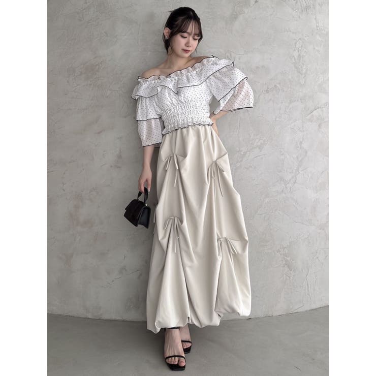 ブリル BRILL バルーンタフタヘムスカート 38 バルーンスカート ブリル BRILL バルーンタフタヘムスカート 38 バルーンスカート