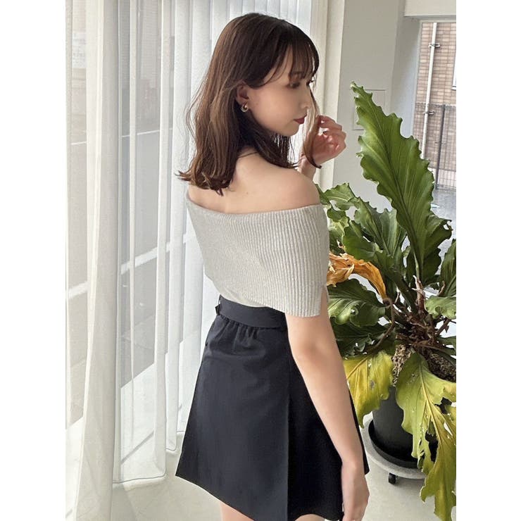 クロップドオフショルニットプルオーバー | dazzlin | 詳細画像31 