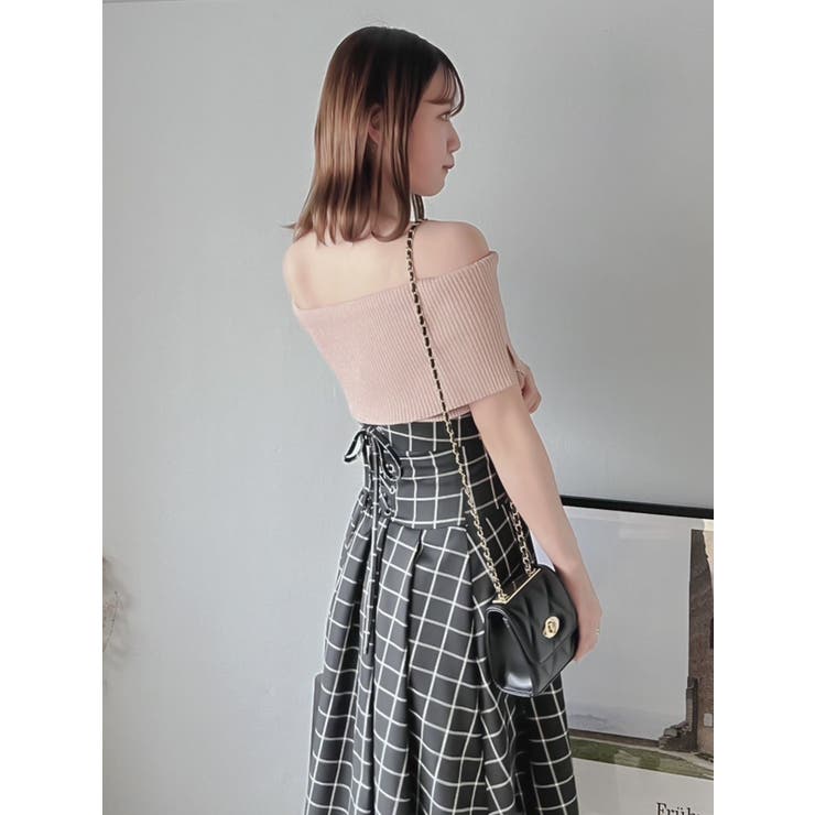 クロップドオフショルニットプルオーバー | dazzlin | 詳細画像36 