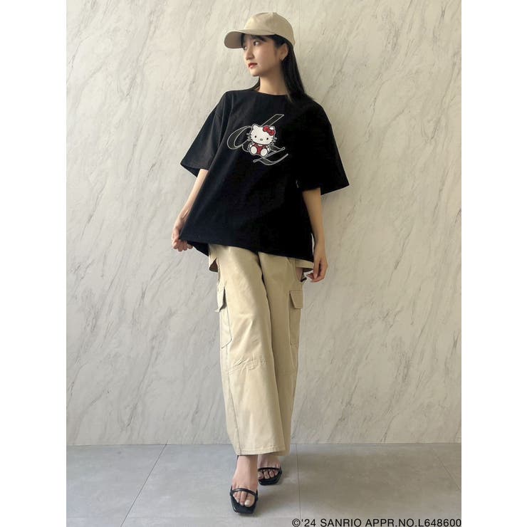 【ハローキティコラボ】50周年Tシャツ② | dazzlin | 詳細画像12 