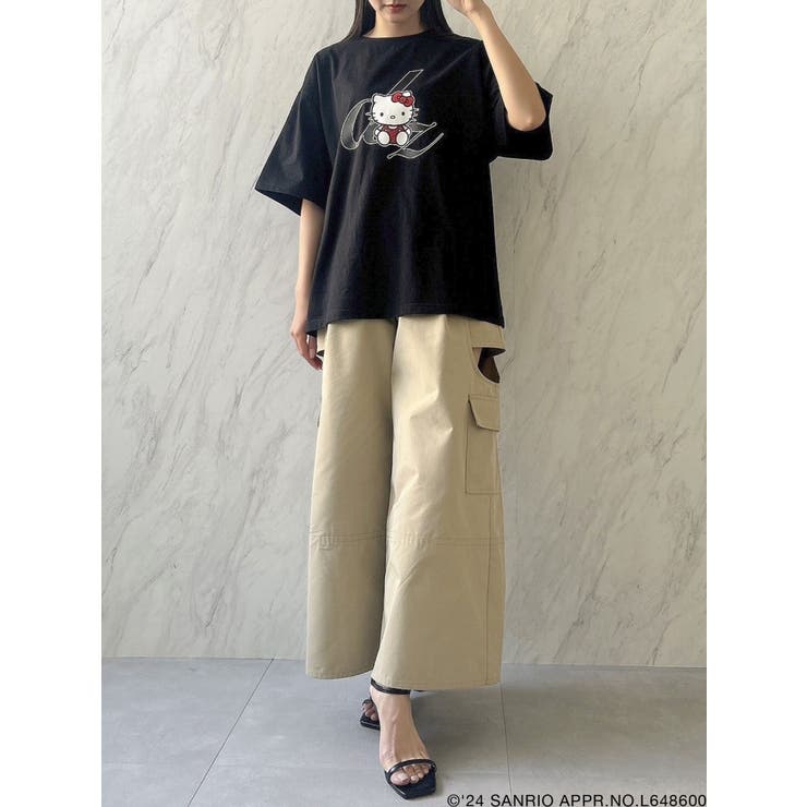 【ハローキティコラボ】50周年Tシャツ② | dazzlin | 詳細画像14 