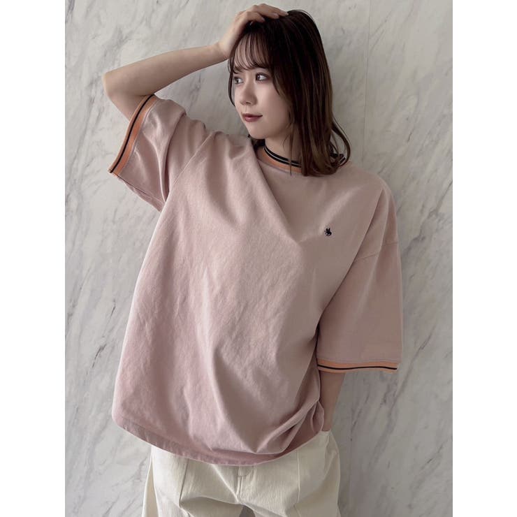 POLO BCS コラボ】バイカラービッグTシャツ[品番：MKSW0058621
