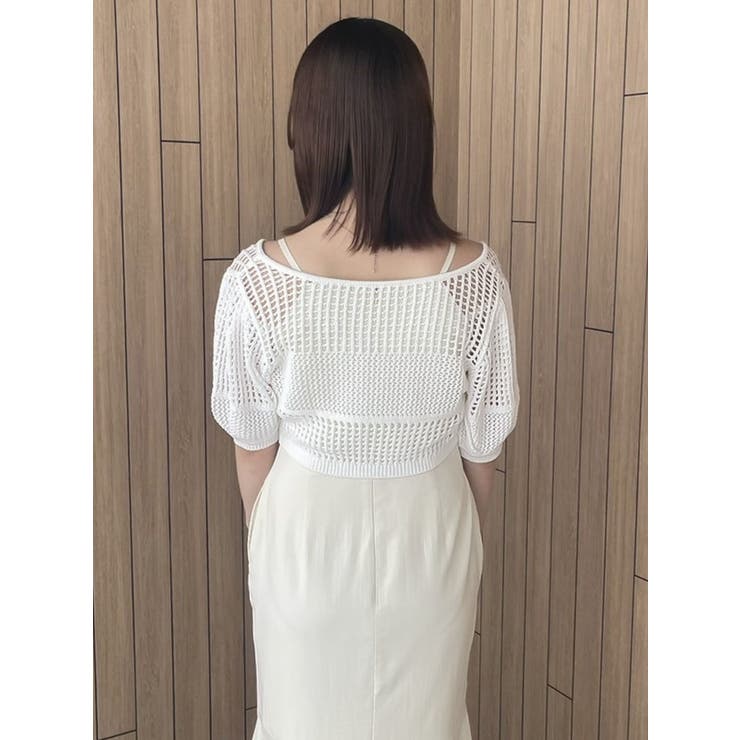 透かし編みニットカーデ | dazzlin | 詳細画像27 