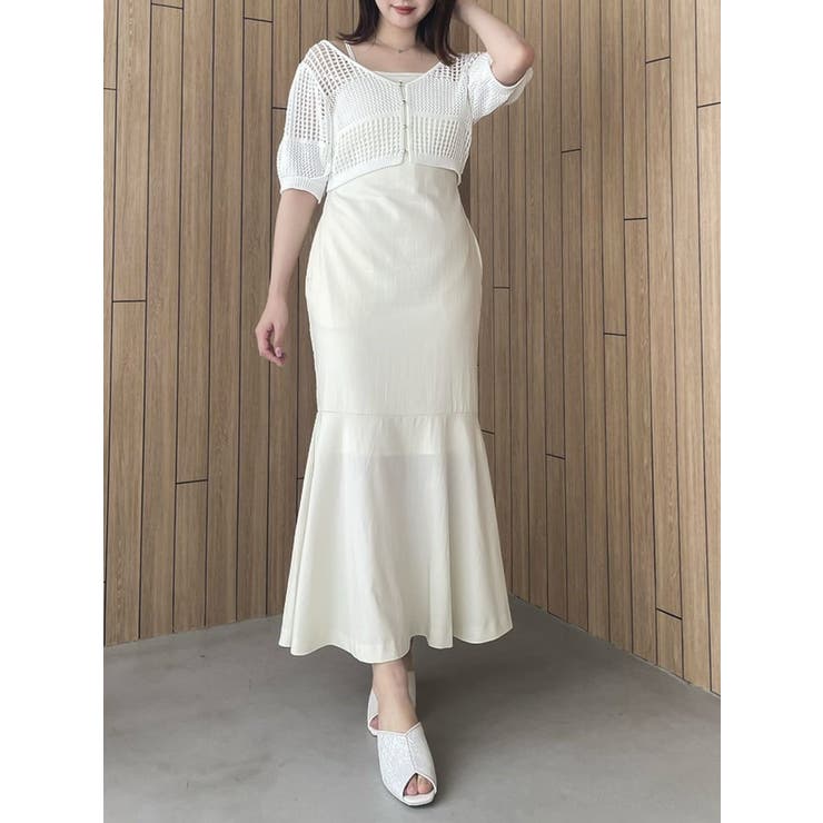 透かし編みニットカーデ | dazzlin | 詳細画像28 