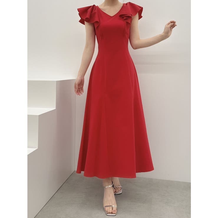 バックオープンフリルカットワンピース | dazzlin | 詳細画像23 