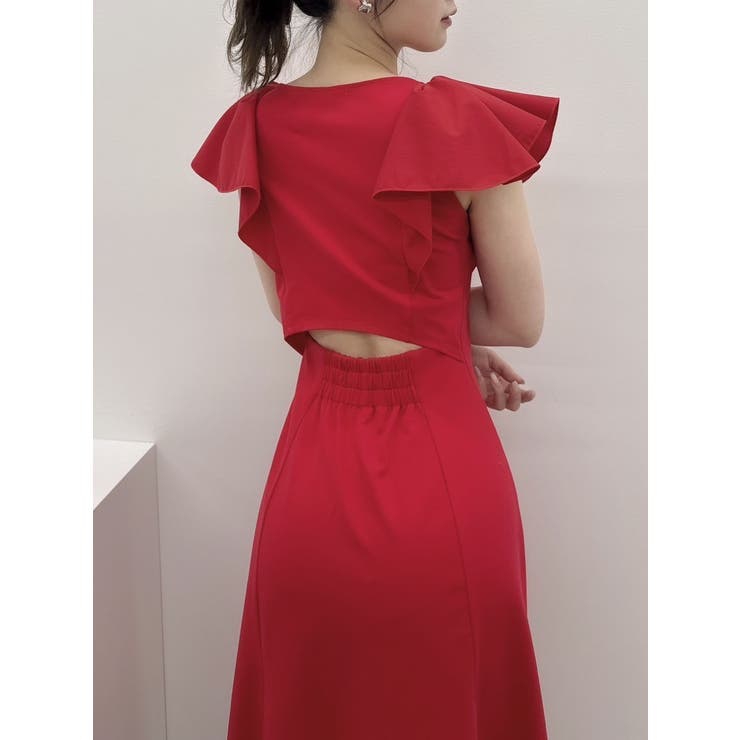 バックオープンフリルカットワンピース | dazzlin | 詳細画像31 