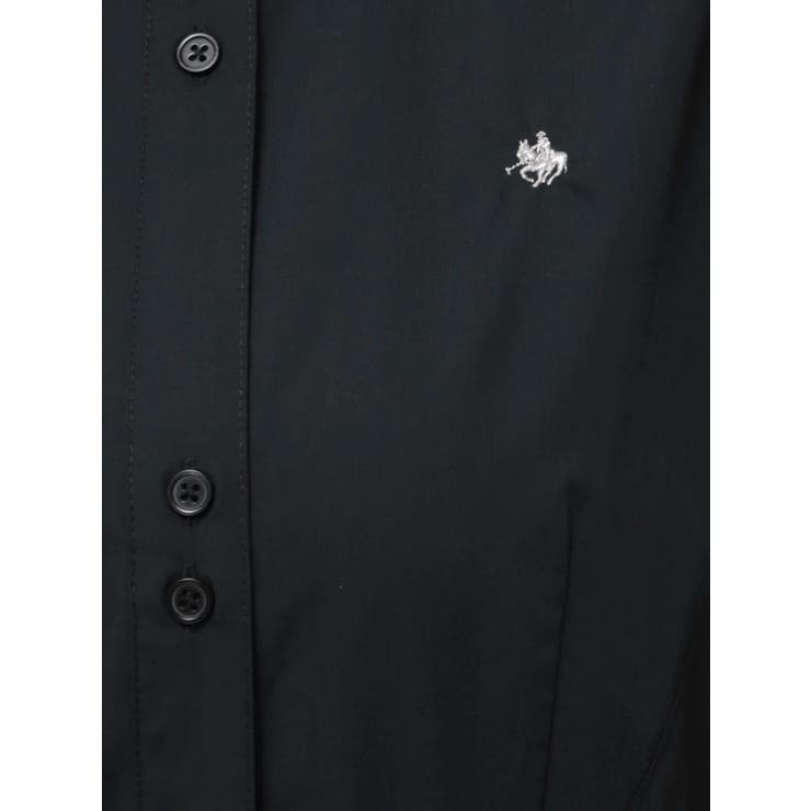 【POLO BCS コラボ】ヘムレイヤードシャツワンピース　Mサイズ dazzlin（ダズリン）の「【POLO BCS コラボ】ヘムレイヤード