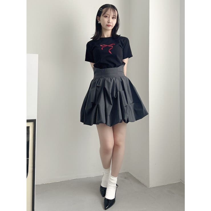 dazzlin バルーンミニスカート【最終値下げです】 セール】バルーンミニスカート（スカート）｜dazzlin（ダズリン