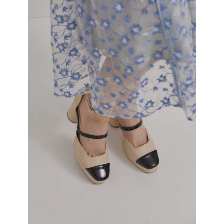 プラットフォームエレガントパンプス | dazzlin | 詳細画像2 