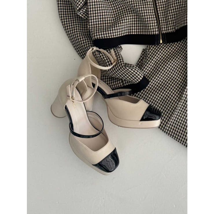 プラットフォームエレガントパンプス | dazzlin | 詳細画像4 