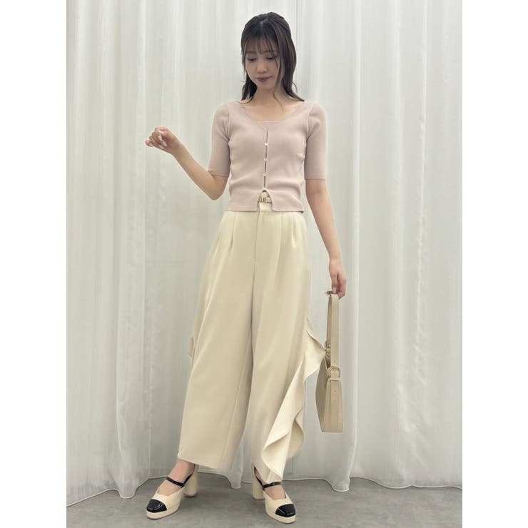 カーデタイトレイヤードトップス | dazzlin | 詳細画像16 