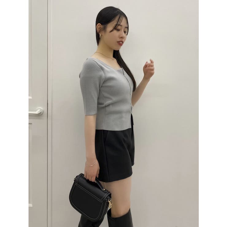 カーデタイトレイヤードトップス | dazzlin | 詳細画像18 