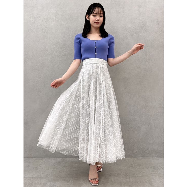 カーデタイトレイヤードトップス | dazzlin | 詳細画像35 