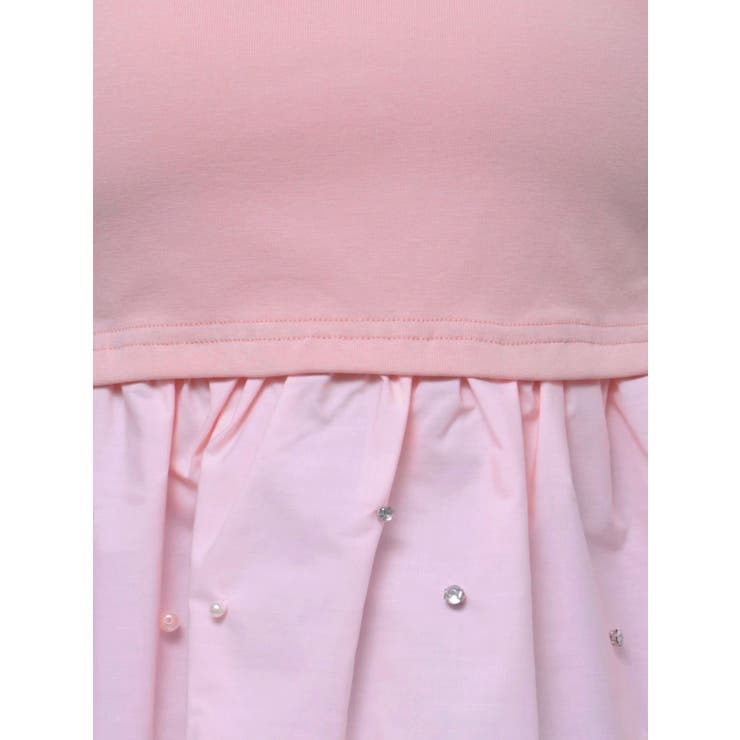 バックリボンビジューペプラムTシャツ | dazzlin | 詳細画像36 