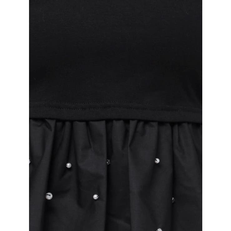 バックリボンビジューペプラムTシャツ | dazzlin | 詳細画像37 