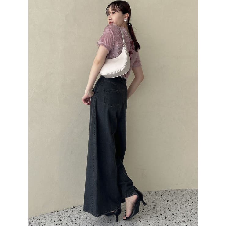 コンパクトシャギーリボンカットプルオーバー | dazzlin | 詳細画像22 