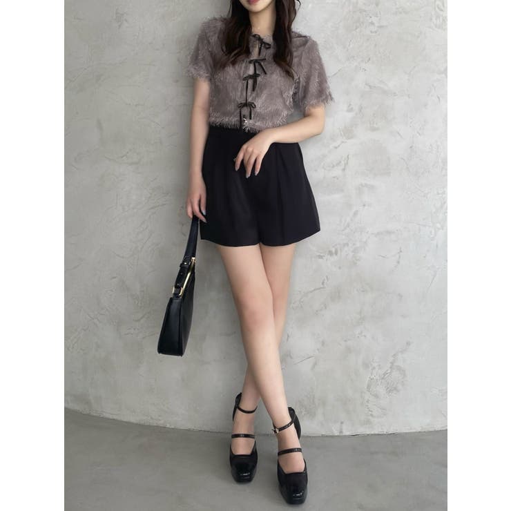 コンパクトシャギーリボンカットプルオーバー | dazzlin | 詳細画像36 