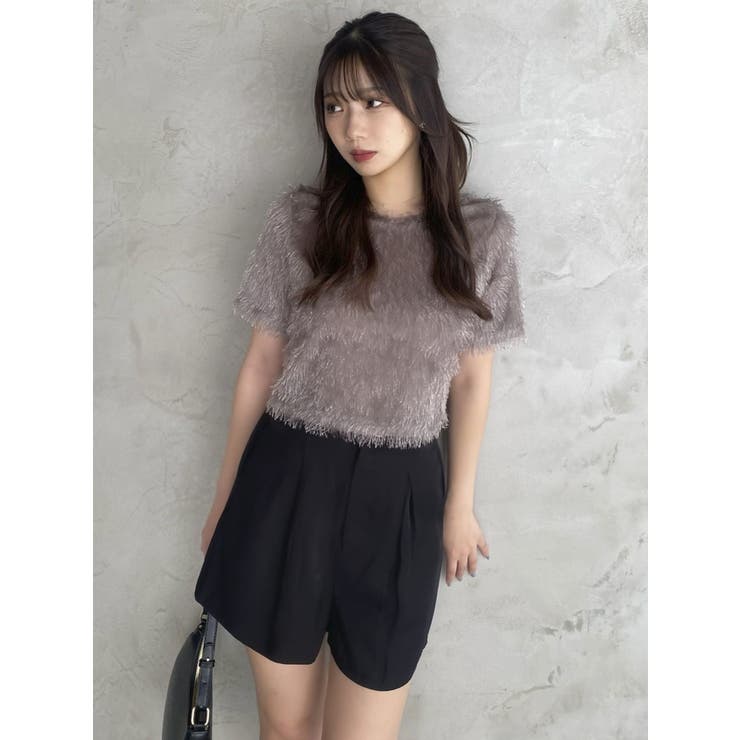 コンパクトシャギーリボンカットプルオーバー | dazzlin | 詳細画像40 