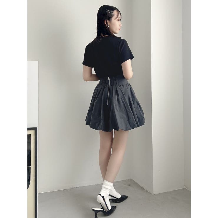 アソートリボンコンパクトTシャツ[品番：MKSW0059653]｜dazzlin