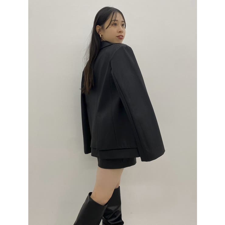 【SETUP】ダブルボタンケープテーラードジャケット※セットアップ対応 | dazzlin | 詳細画像49 