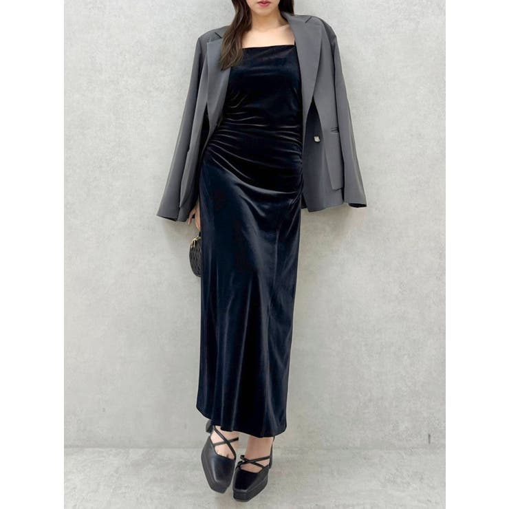 【SETUP】ダブルボタンケープテーラードジャケット※セットアップ対応 | dazzlin | 詳細画像8 