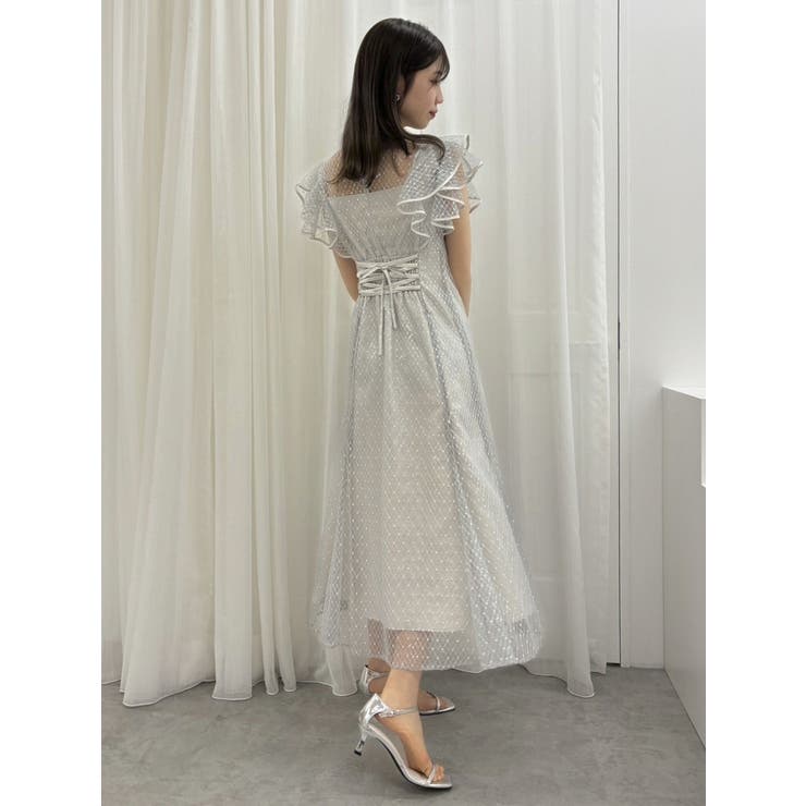 2WAYスリーブバリエーションレースドレス | dazzlin | 詳細画像14 