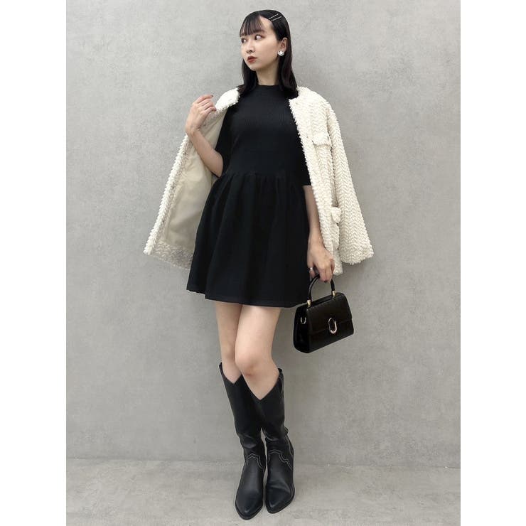 ホールガーメントミニワンピース | dazzlin | 詳細画像13 