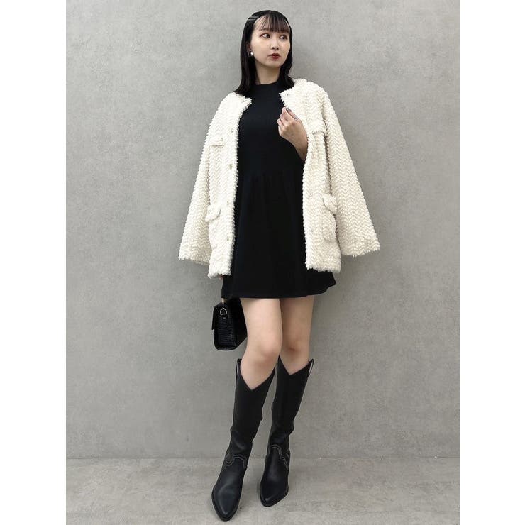 ホールガーメントミニワンピース | dazzlin | 詳細画像14 