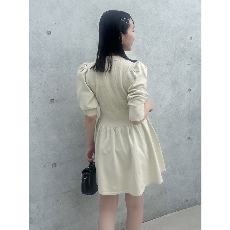 ホールガーメントミニワンピース | dazzlin | 詳細画像17 