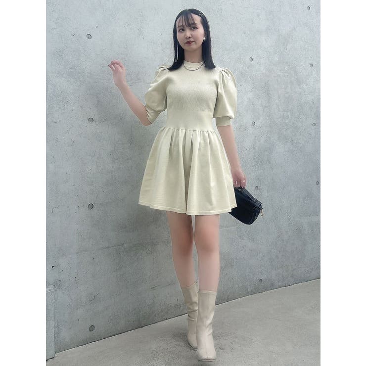 ホールガーメントミニワンピース | dazzlin | 詳細画像19 