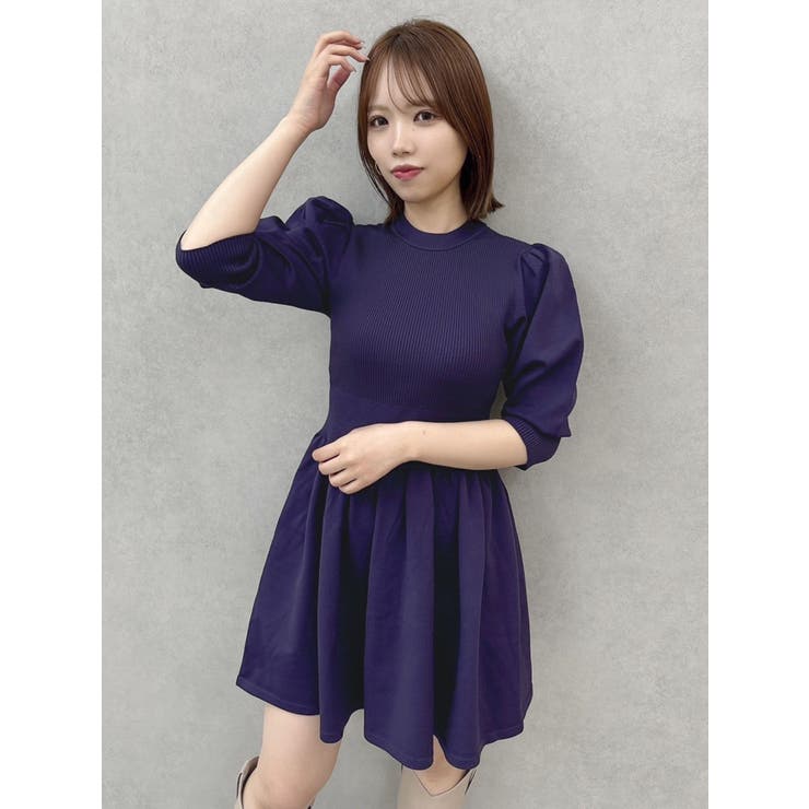 ホールガーメントミニワンピース | dazzlin | 詳細画像23 