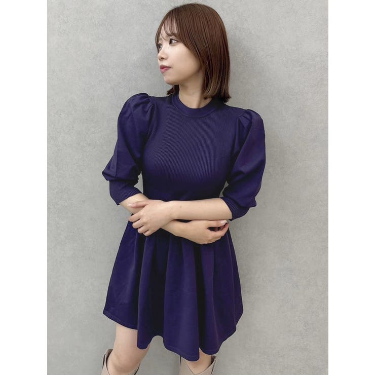 ホールガーメントミニワンピース | dazzlin | 詳細画像24 