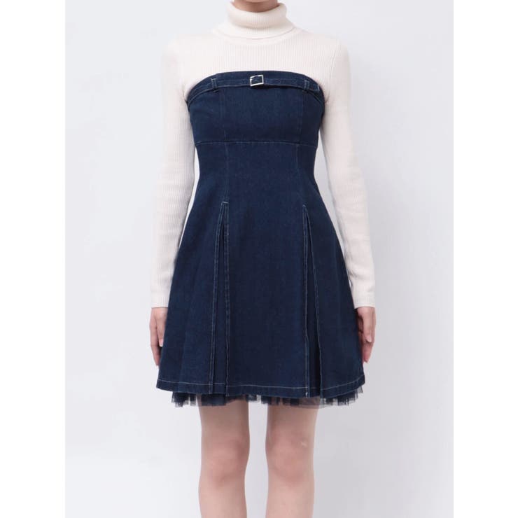 【SETUP】ヘムチュールベルトキャミワンピース※セットアップ対応 | dazzlin | 詳細画像49 