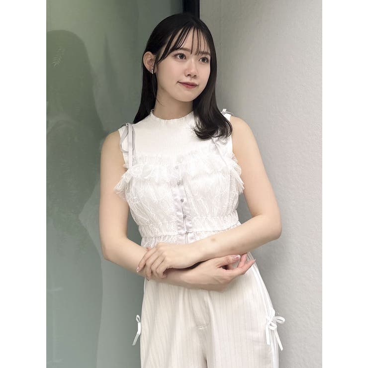 2wayチュールビスチェ[品番：MKSW0060481]｜dazzlin（ダズリン）の