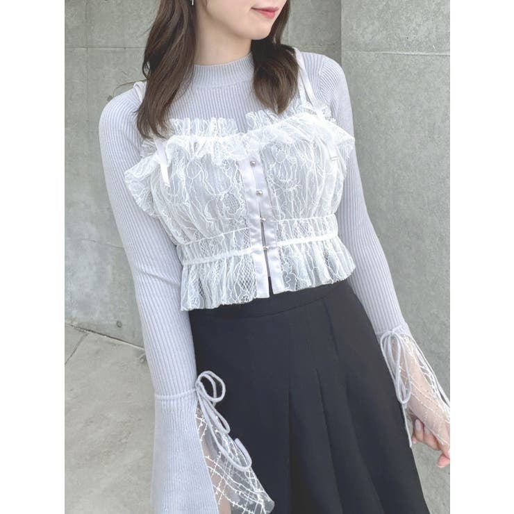 2wayチュールビスチェ | dazzlin | 詳細画像4 