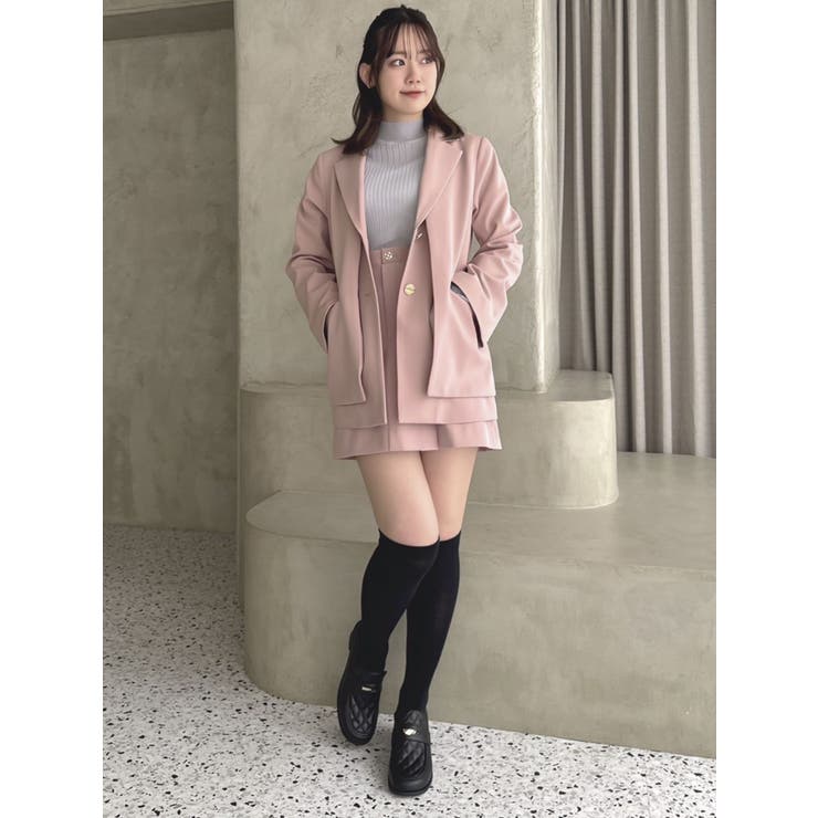 【SETUP】コンパクトショートパンツ※セットアップ対応 | dazzlin | 詳細画像30 