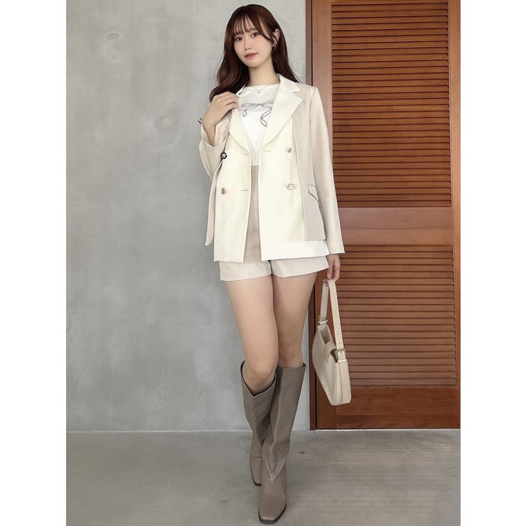 【SETUP】コンパクトショートパンツ※セットアップ対応 | dazzlin | 詳細画像34 