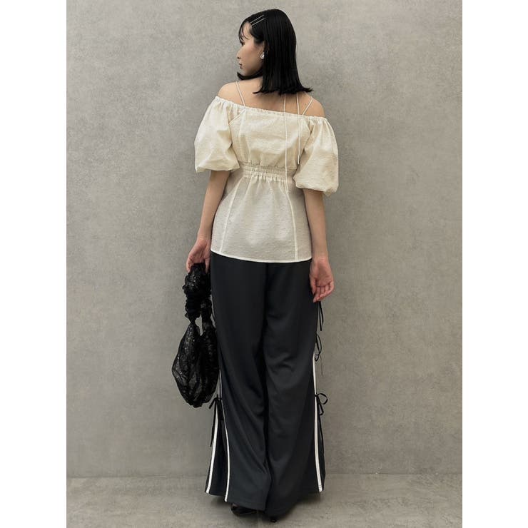 サイドリボントラックパンツ | dazzlin | 詳細画像16 