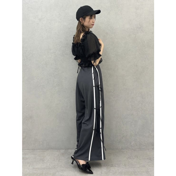 サイドリボントラックパンツ | dazzlin | 詳細画像36 