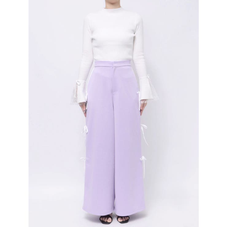 サイドリボントラックパンツ | dazzlin | 詳細画像46 