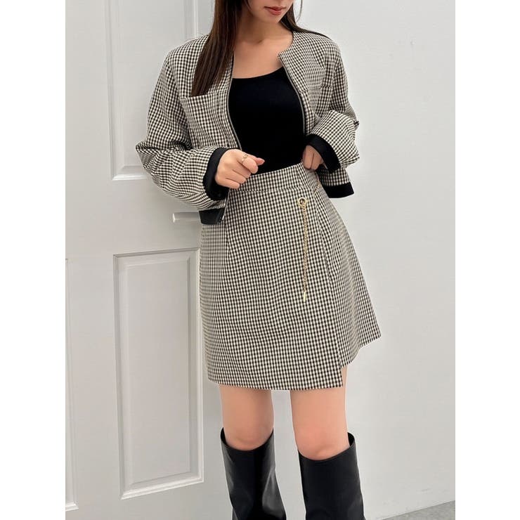 【SETUP】レディミニスカート※セットアップ対応 | dazzlin | 詳細画像3 