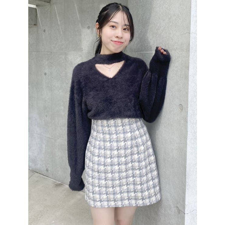 【SETUP】マテリアルコンパクトミニスカート※セットアップ対応 | dazzlin | 詳細画像44 