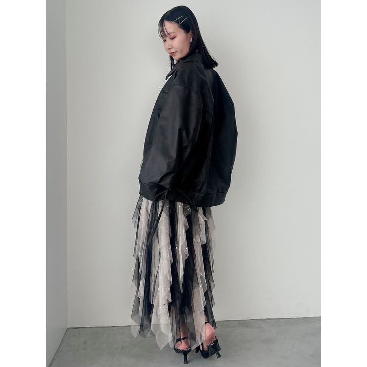 ナナイロフリルスカート | dazzlin | 詳細画像21